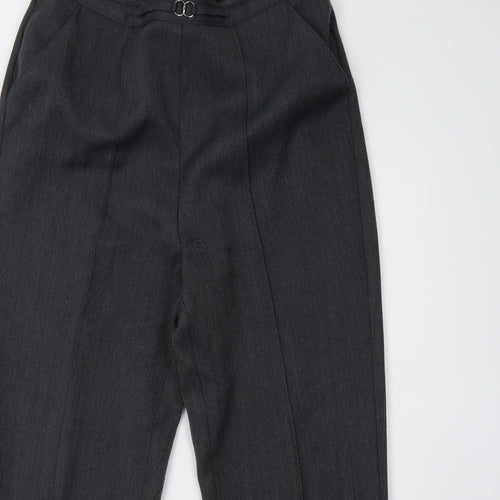 BM Womens Grey   Trousers  Size 12 L28 in