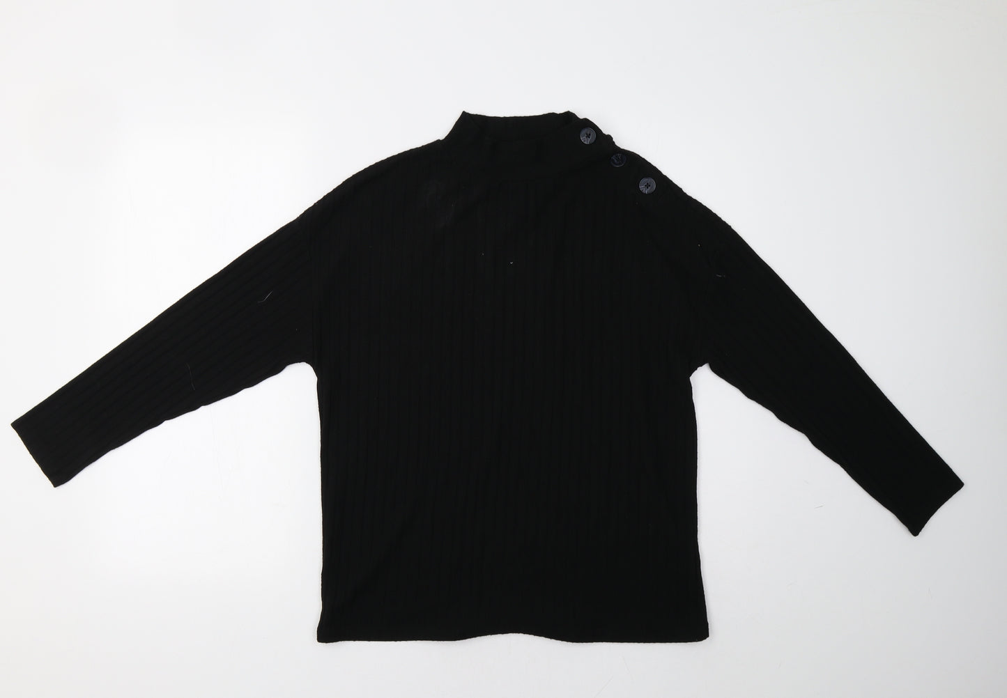 Sainsburys Womens Black   Pullover Sweatshirt Size 12