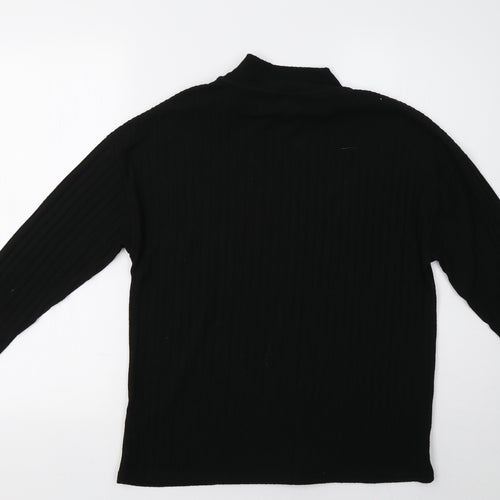 Sainsburys Womens Black   Pullover Sweatshirt Size 12