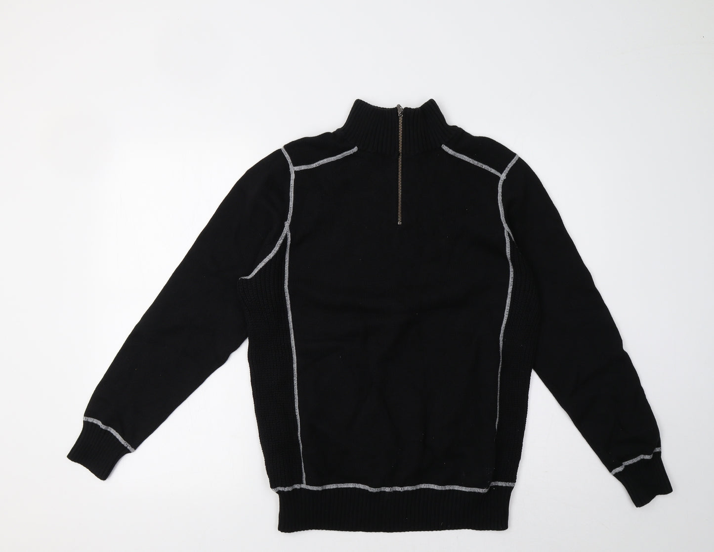world republic Mens Black   Pullover Sweatshirt Size L