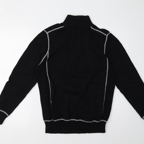 world republic Mens Black   Pullover Sweatshirt Size L