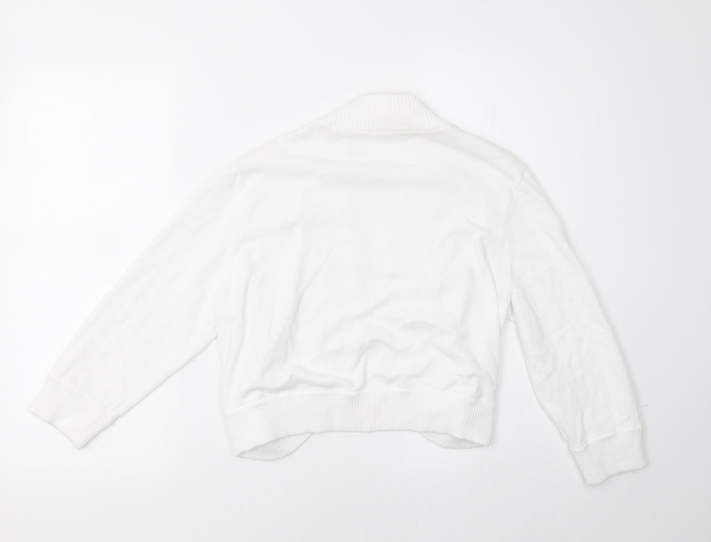 Agenda Womens White   Cardigan Jumper Size 16