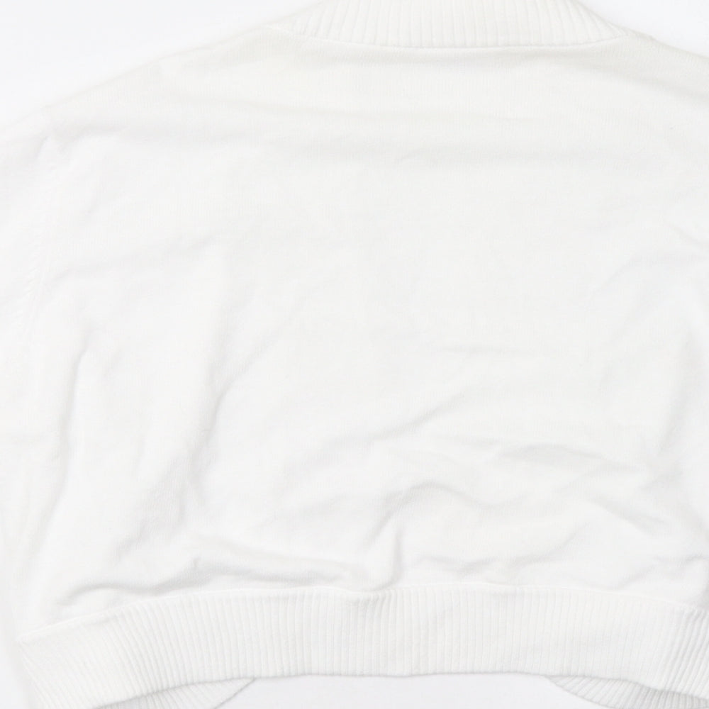 Agenda Womens White   Cardigan Jumper Size 16