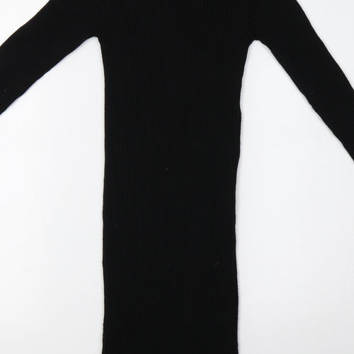 Body Flirt Womens Black  Knit Bodycon  Size S