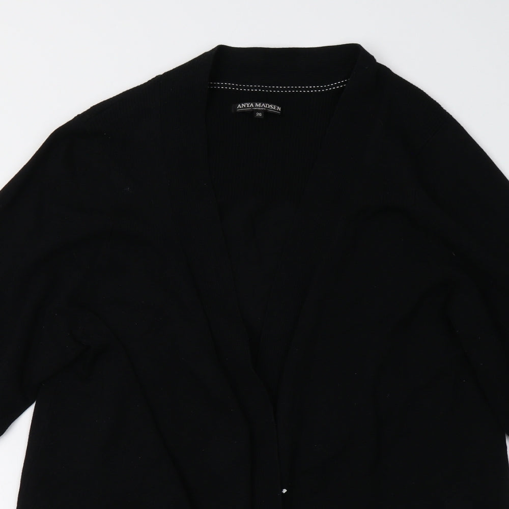 M&Co Womens Black   Cardigan Jumper Size 26