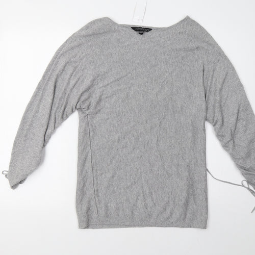 Dorothy Perkins Womens Grey   Pullover Sweatshirt Size 10
