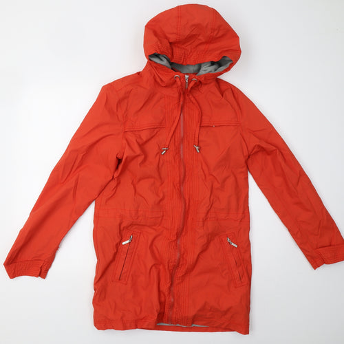 Debenhams Womens Orange   Jacket Coat Size 10