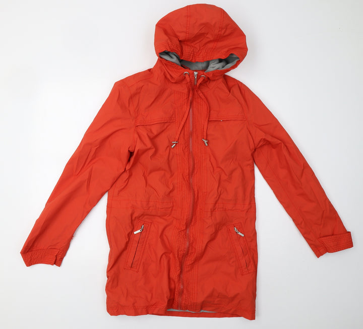 Debenhams Womens Orange Jacket Coat Size 10