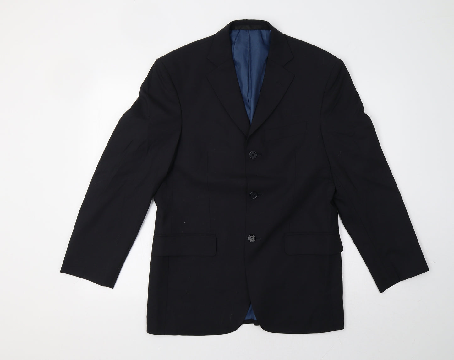 Marks and Spencer Mens Blue   Jacket Blazer Size 36