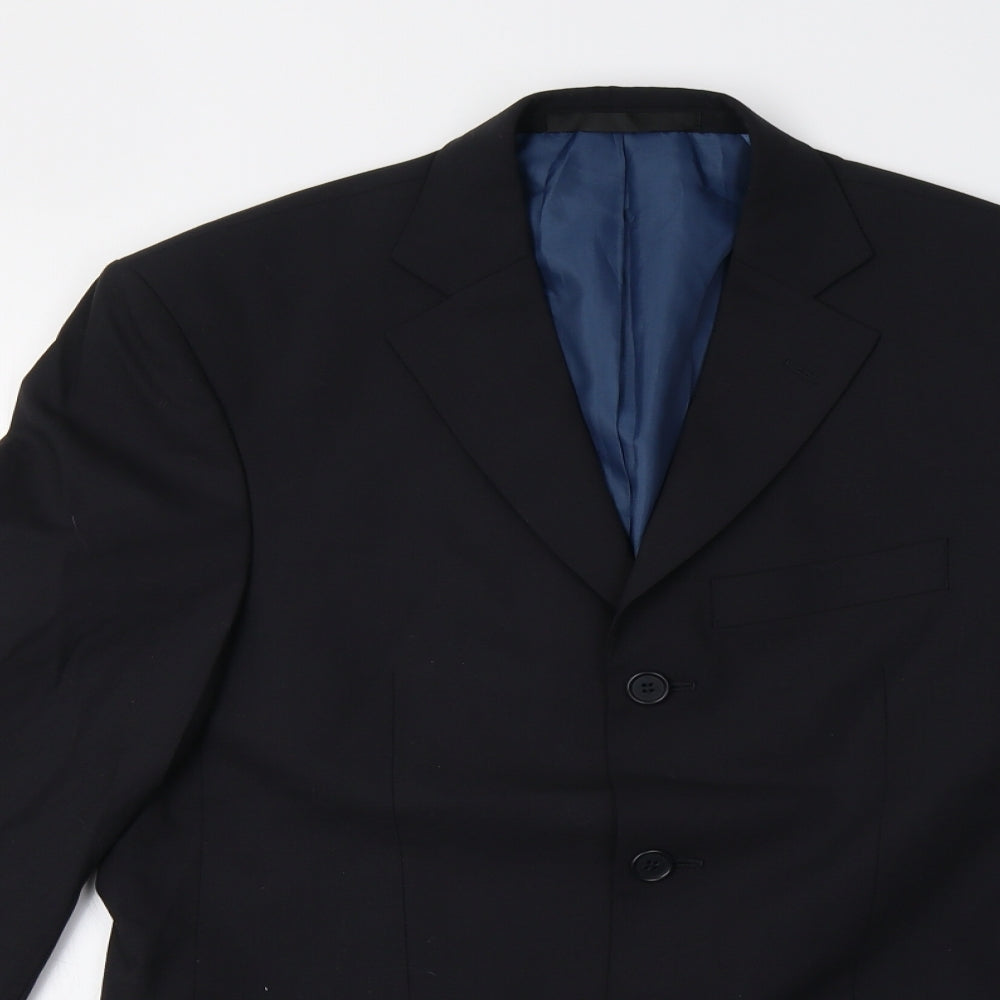 Marks and Spencer Mens Blue   Jacket Blazer Size 36