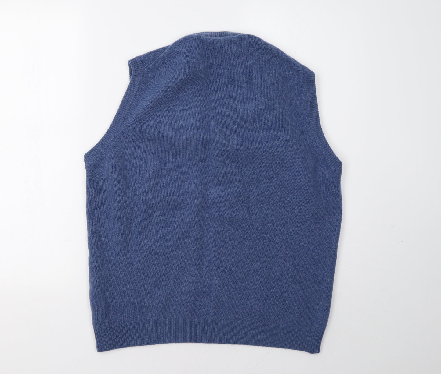 Woolovers Mens Blue  Knit Pullover Sweatshirt Size M