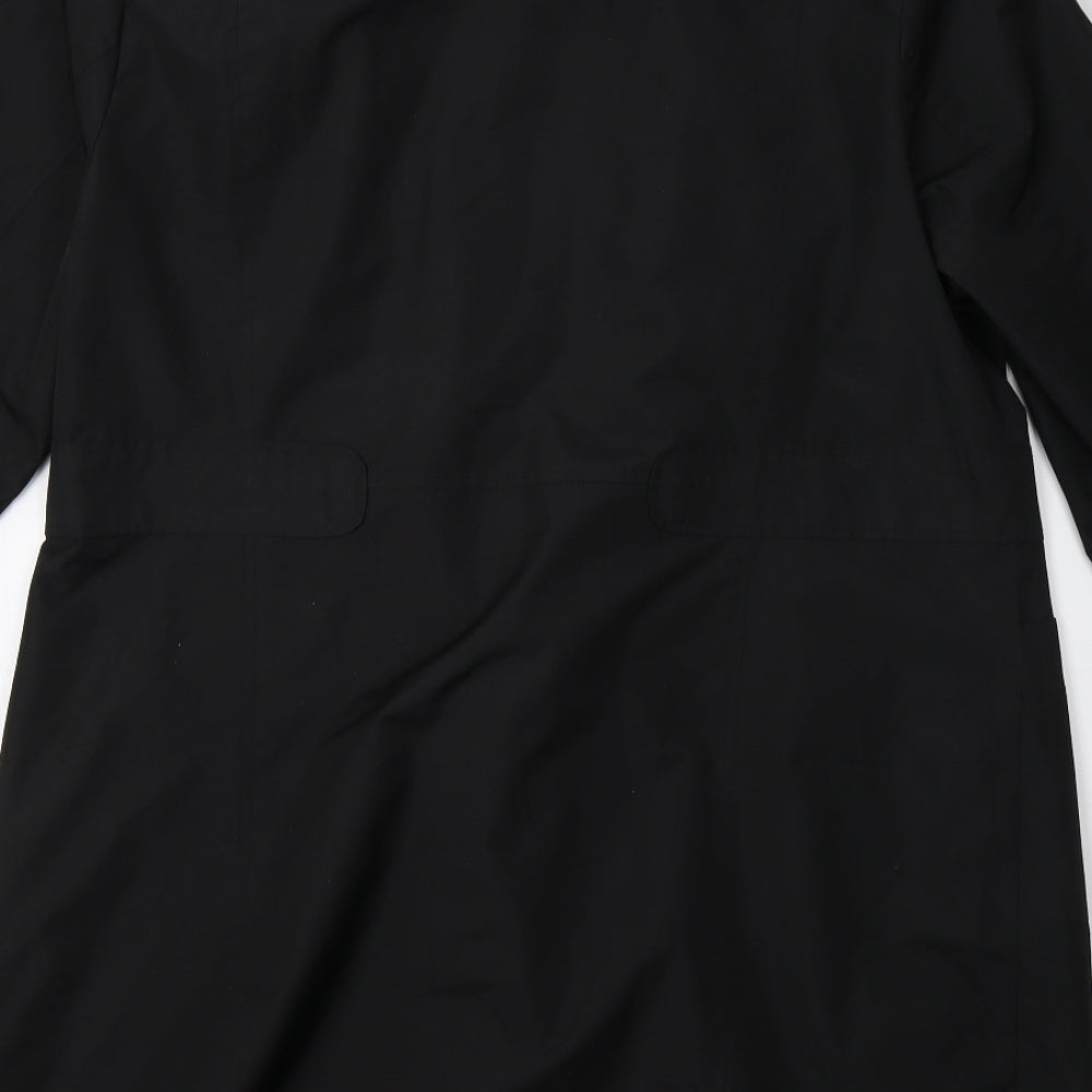 evan Womens Black   Jacket Coat Size 20
