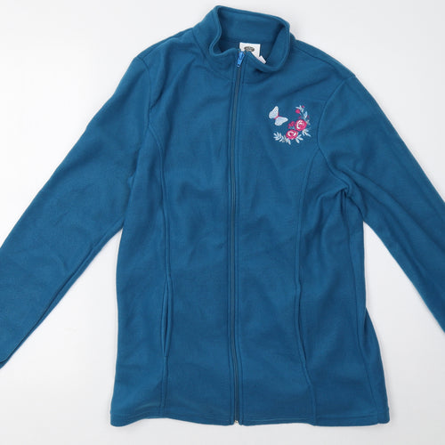 alisson vallee Womens Blue   Pullover Sweatshirt Size S