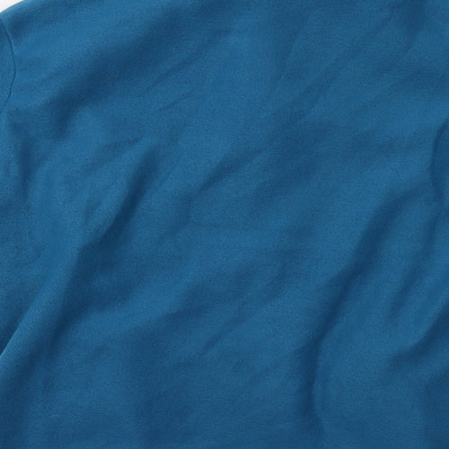 alisson vallee Womens Blue   Pullover Sweatshirt Size S