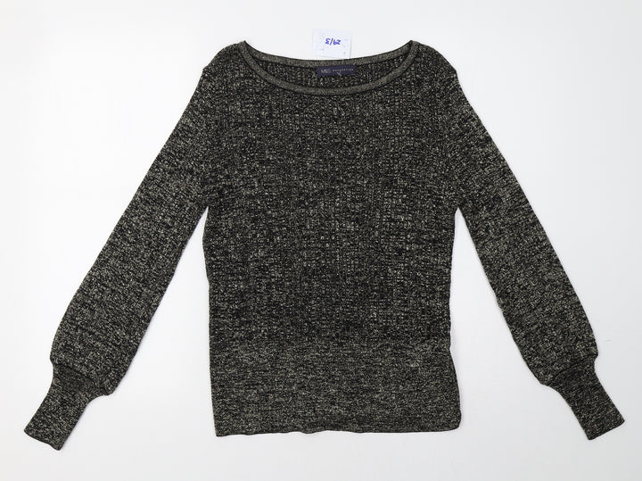 Marks and Spencer Womens Gold Pullover Sweatshirt Size M
