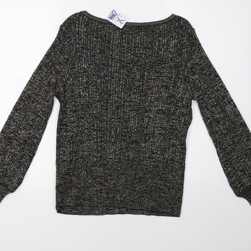 Marks and Spencer Womens Gold   Pullover Sweatshirt Size M