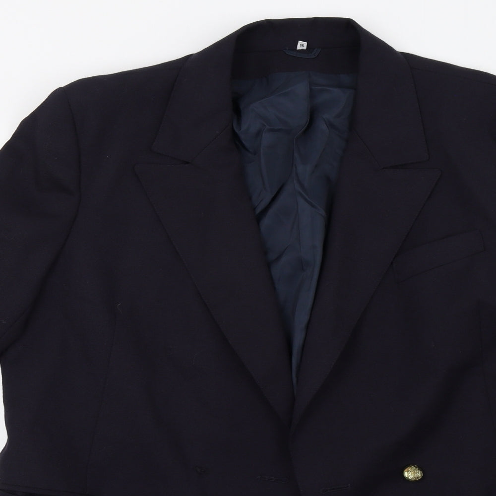 the endinburgh collection Womens Blue   Jacket Blazer Size 16
