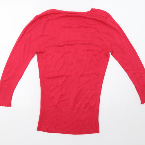 newlook Womens Pink   Pullover Sweatshirt Size 10