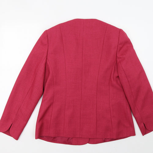 EWM Womens Pink   Jacket Blazer Size 14