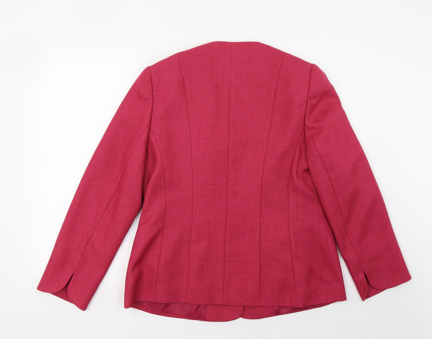 EWM Womens Pink   Jacket Blazer Size 14