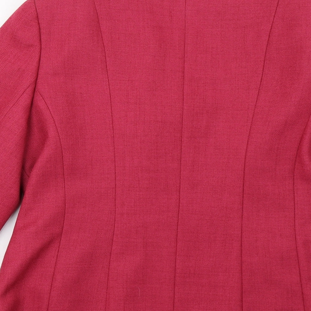 EWM Womens Pink   Jacket Blazer Size 14