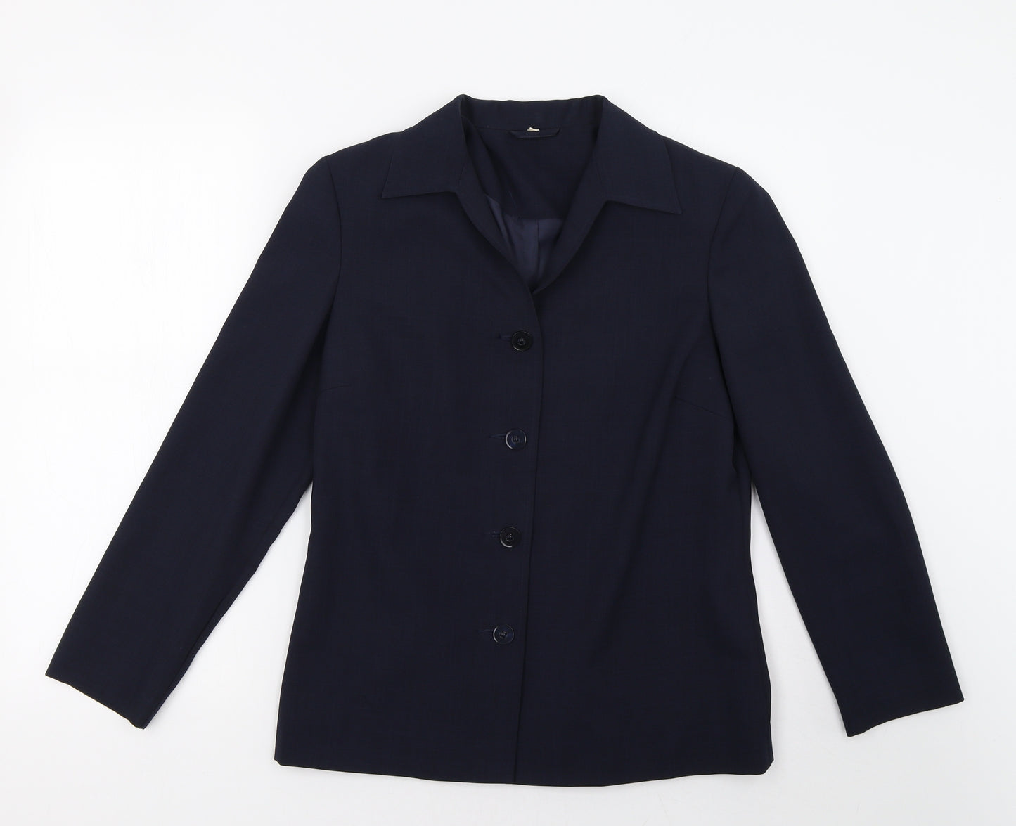Preworn Womens Blue   Jacket Blazer Size 10