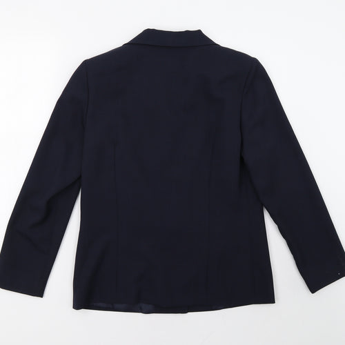 Preworn Womens Blue   Jacket Blazer Size 10