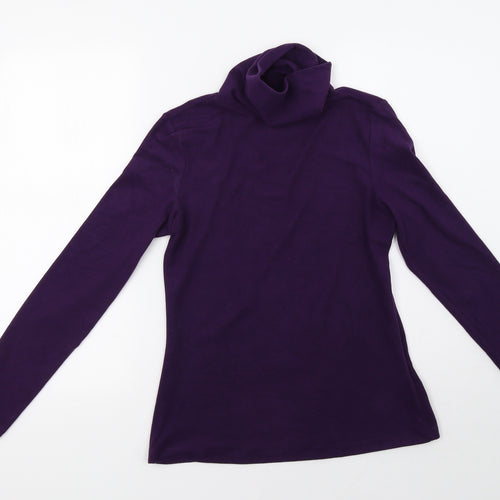 ESMARA Womens Purple   Pullover Sweatshirt Size S