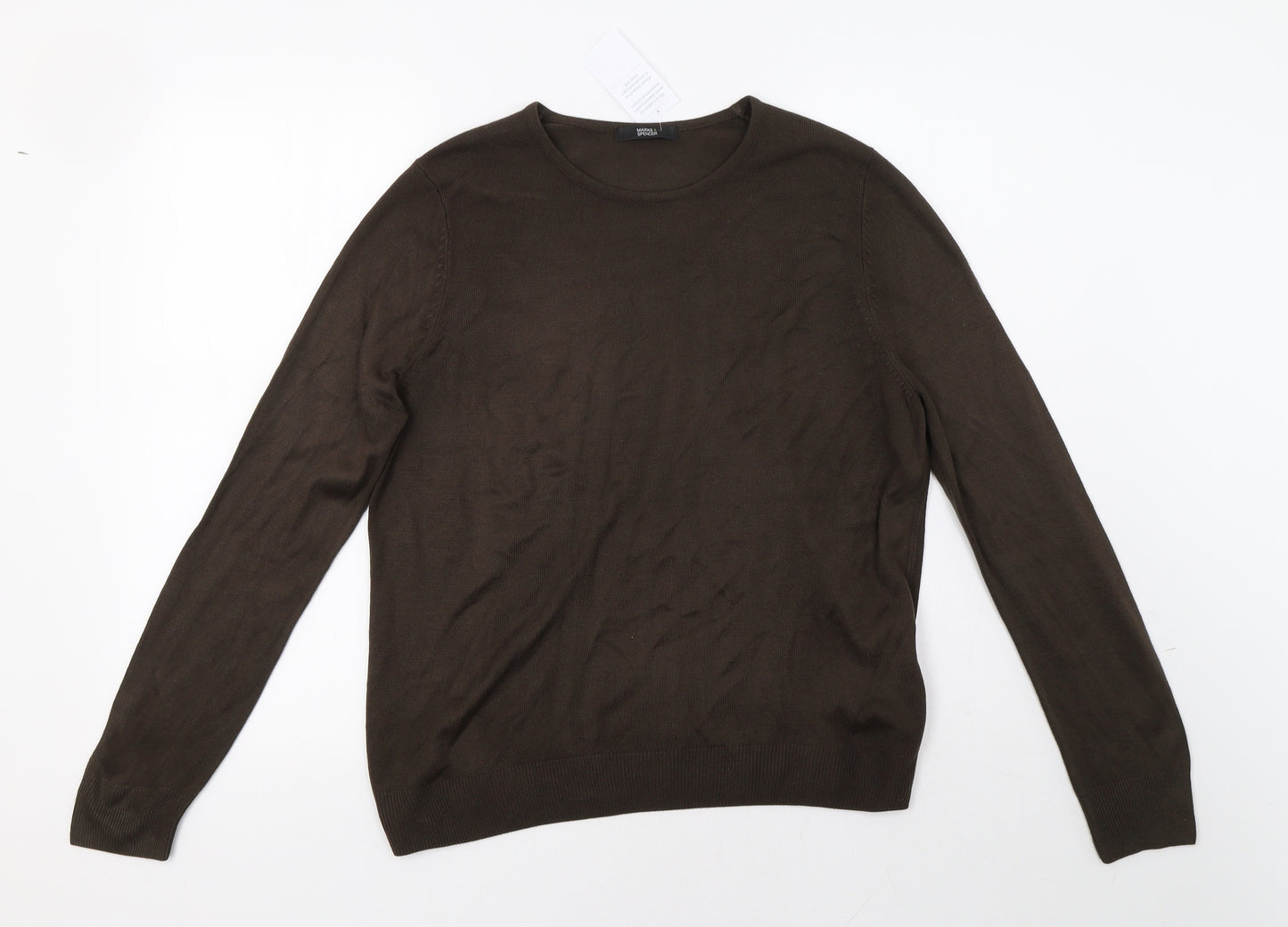 Marks and Spencer Womens Brown   Pullover Sweatshirt Size 14