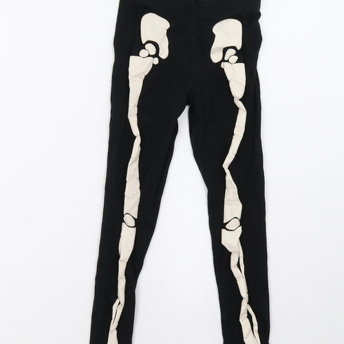 George Girls Black    Trousers Size 7-8 Years