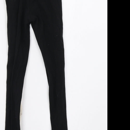 George Girls Black    Trousers Size 7-8 Years