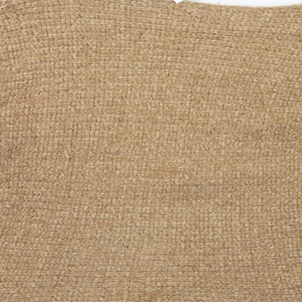 Preworn Womens Brown  Knit Pullover Sweatshirt Size 16