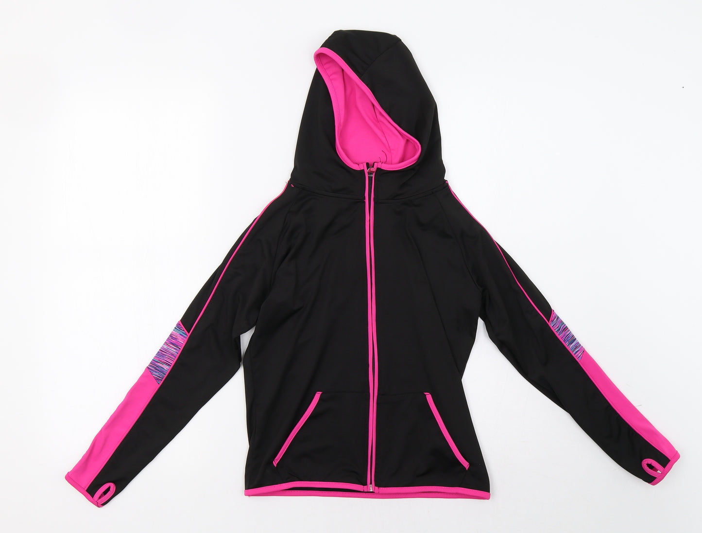 Primark Girls Black   Pullover Sweatshirt Size 10-11 Years