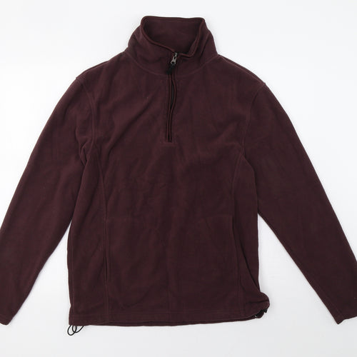 Cedar Wood State Womens Purple   Pullover Sweatshirt Size M
