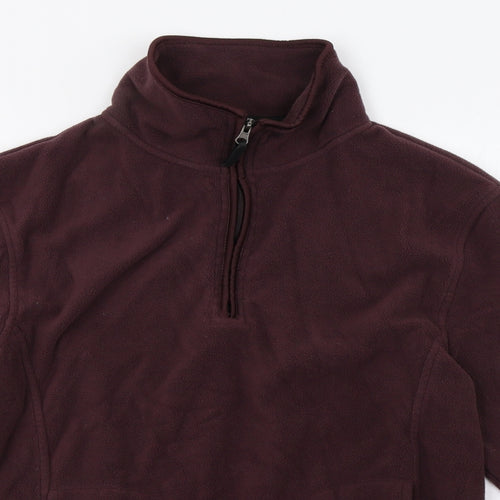 Cedar Wood State Womens Purple   Pullover Sweatshirt Size M