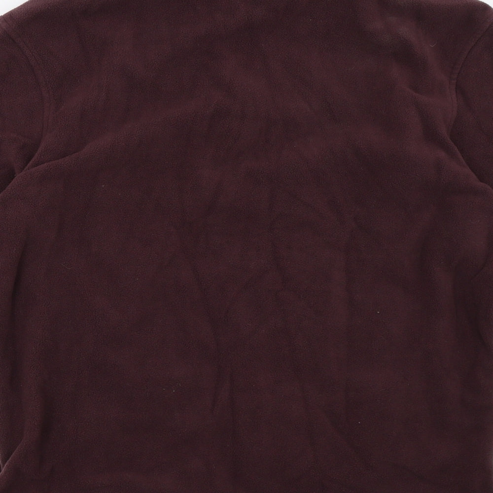 Cedar Wood State Womens Purple   Pullover Sweatshirt Size M