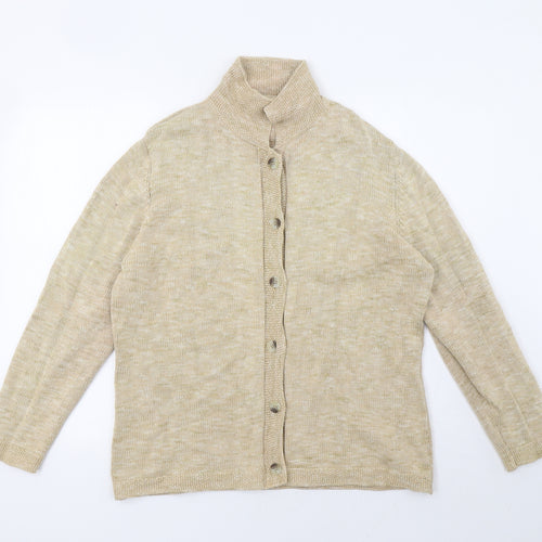 Marks and Spencer Womens Beige   Jacket  Size 14