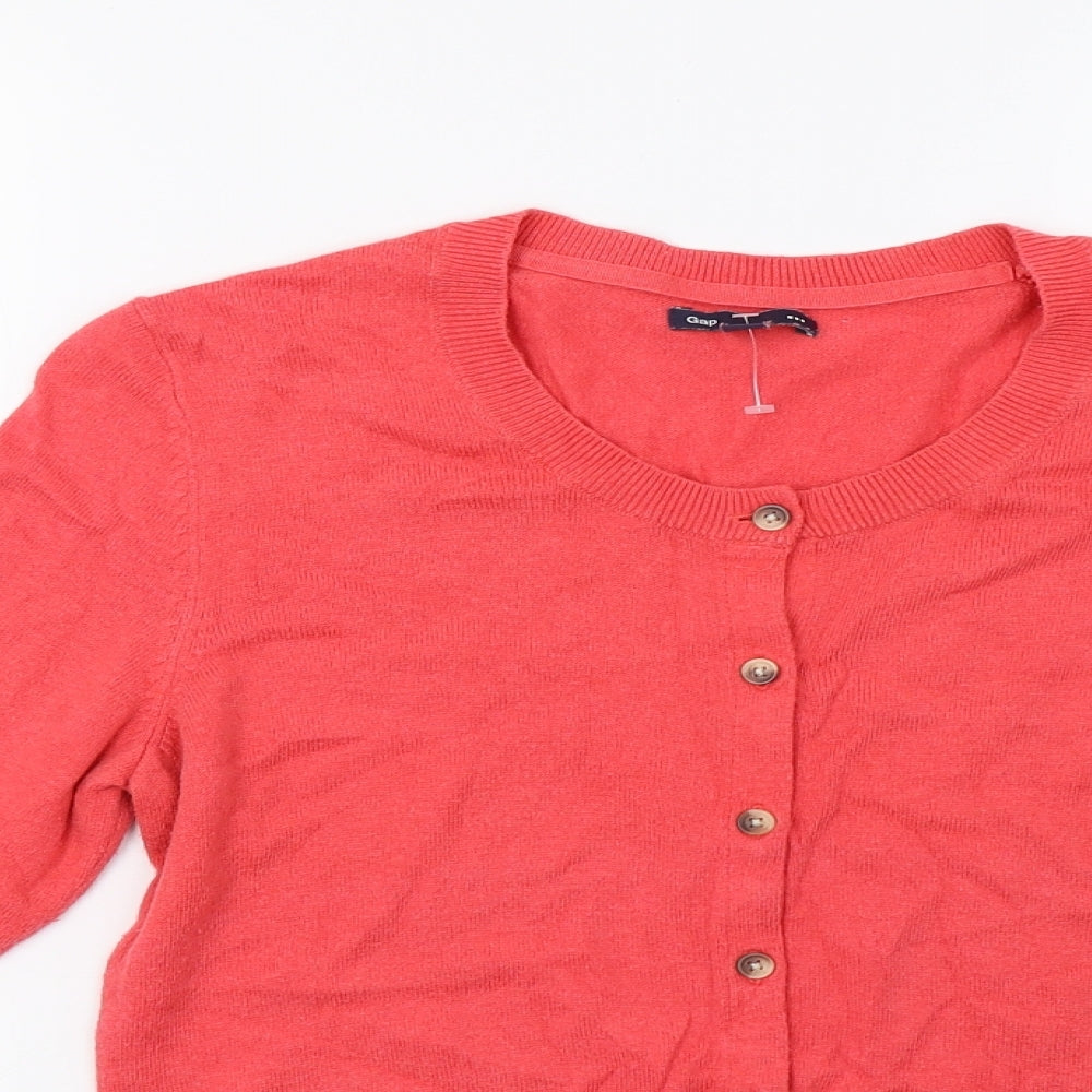 Gap Womens Pink   Cardigan Jumper Size L