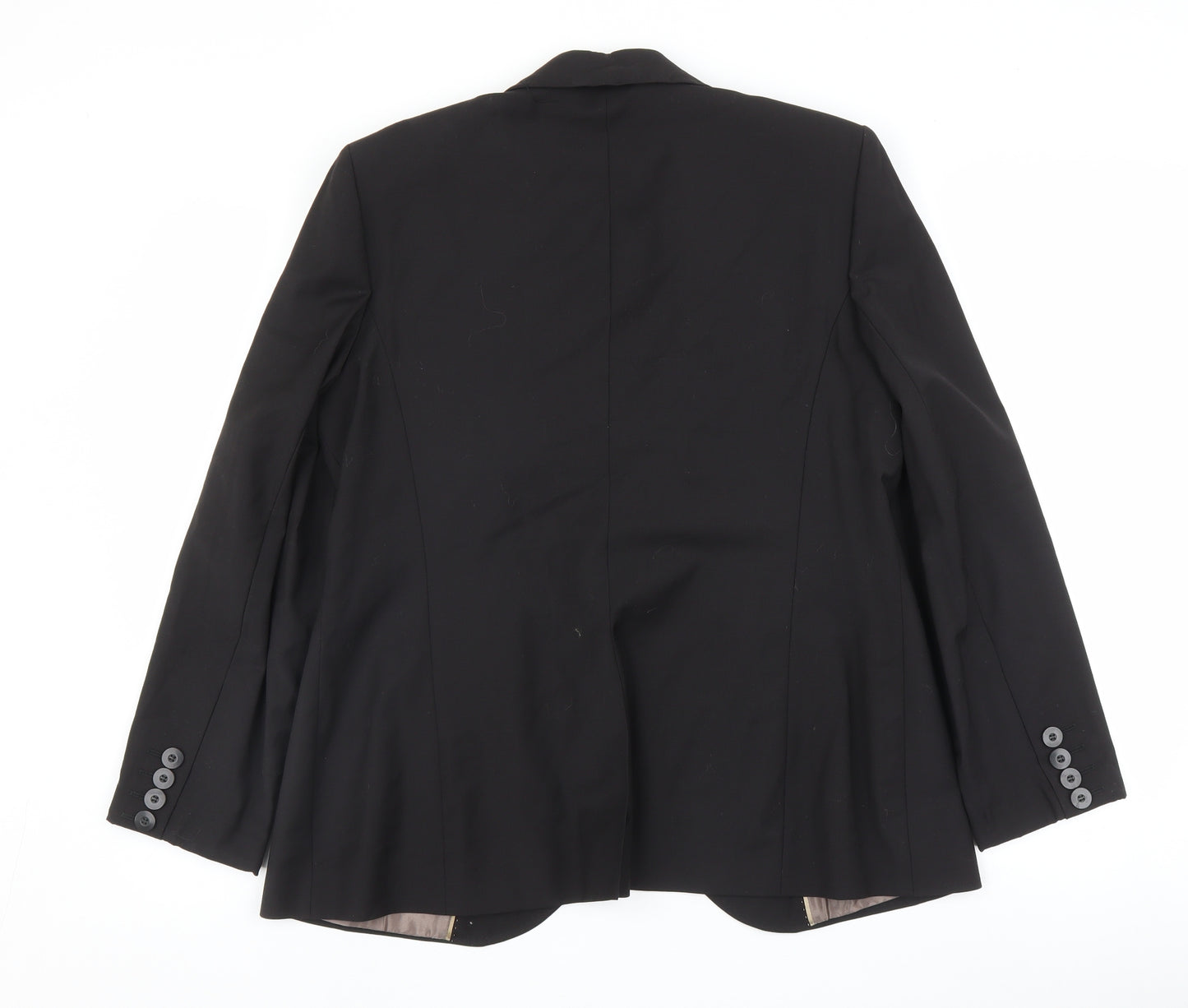 Marks and Spencer Womens Black   Jacket Blazer Size 14