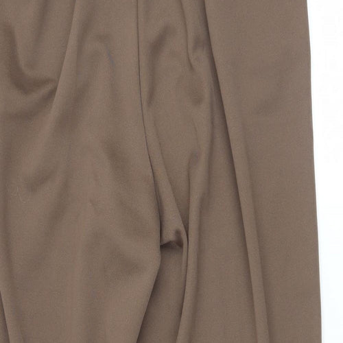 BM Womens Brown   Trousers  Size 14 L25 in