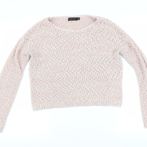 New Look Womens Pink   Pullover Jumper Size 12