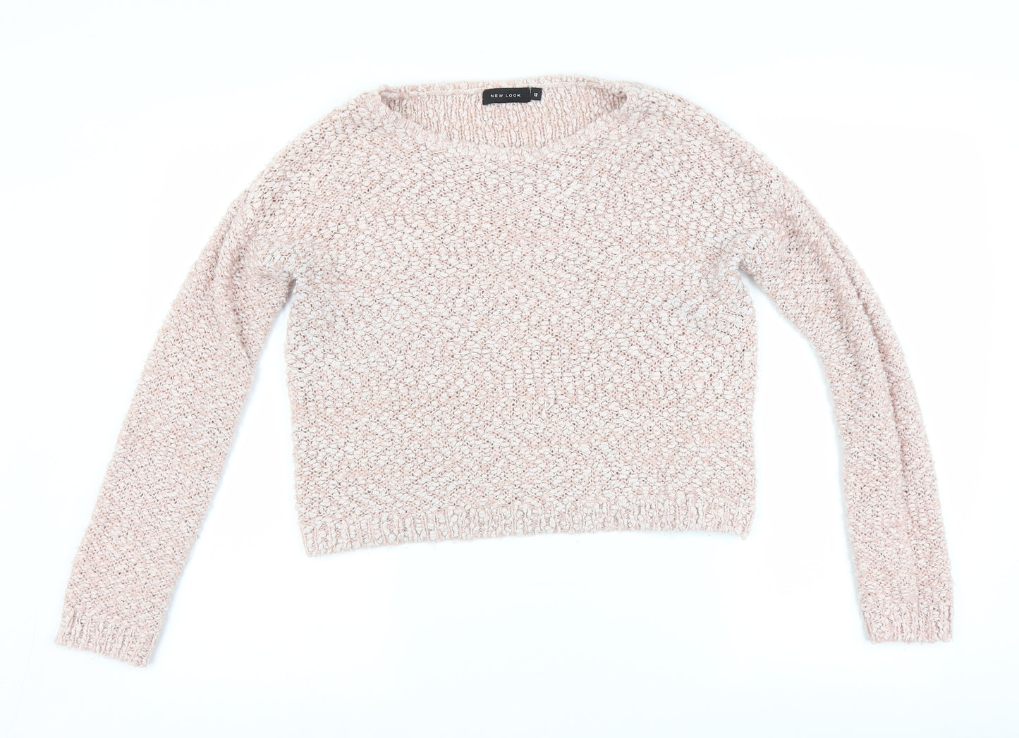 New Look Womens Pink   Pullover Jumper Size 12