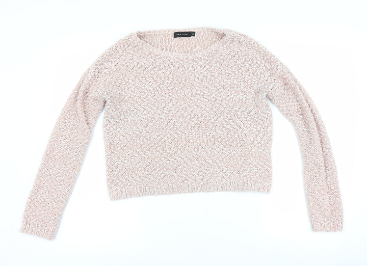 New Look Womens Pink   Pullover Jumper Size 12
