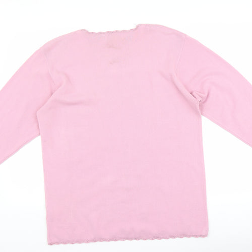 Fay Louise Womens Pink   Pullover Jumper One Size