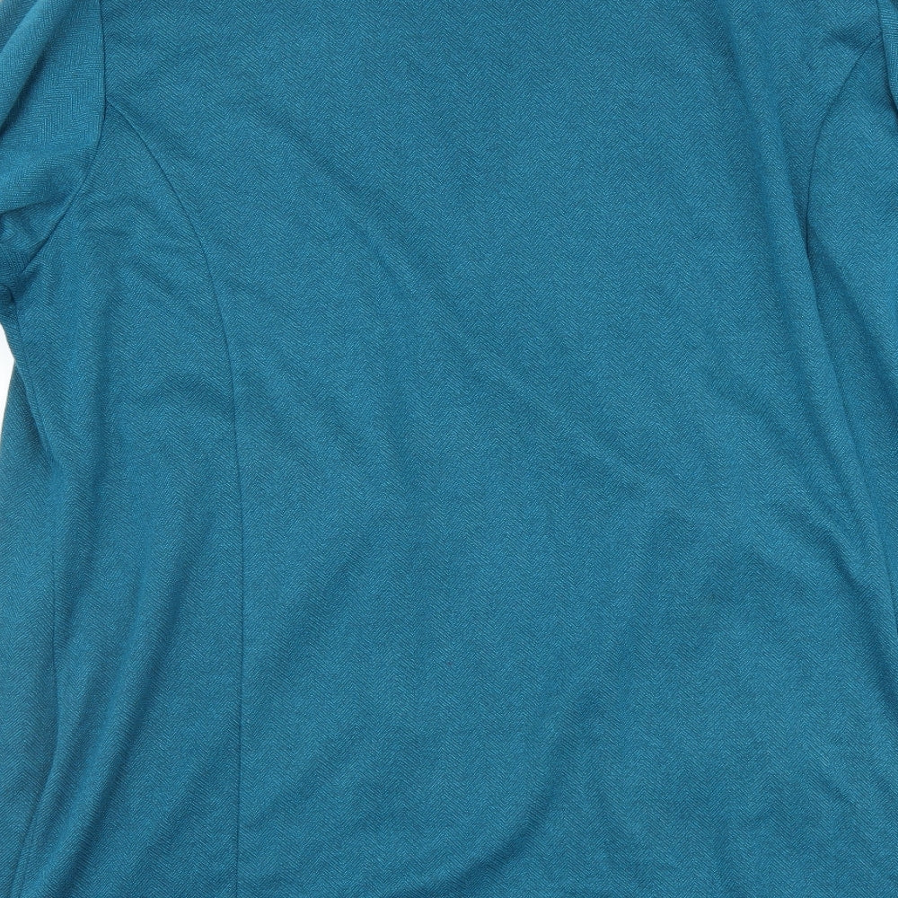 Cotton Traders Womens Blue   Cardigan Jumper Size 26