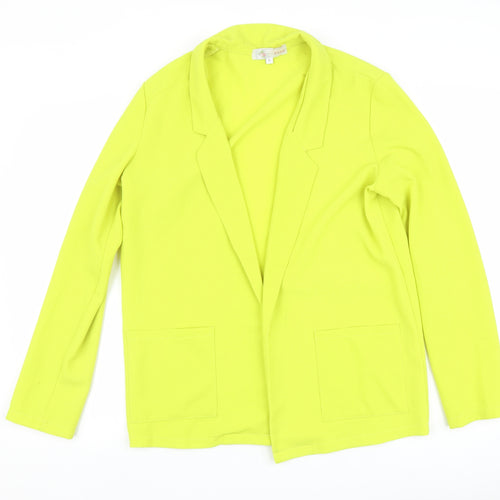 Cameo Rose Womens Yellow   Jacket  Size 12