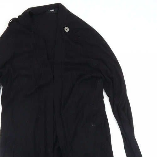 Wallis Womens Black   Cardigan Jumper Size XL