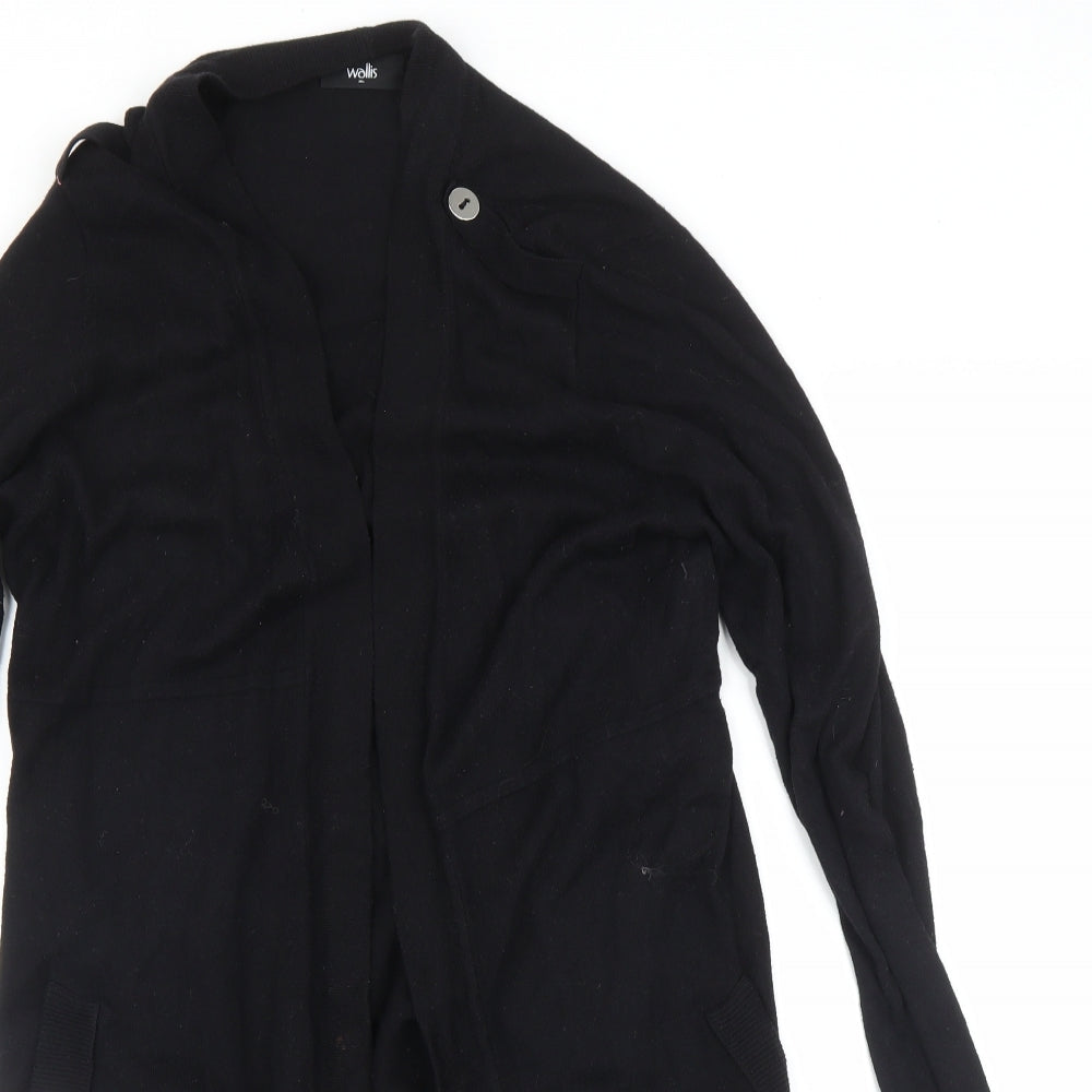 Wallis Womens Black   Cardigan Jumper Size XL