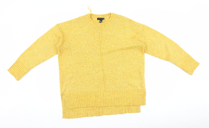 New Look Womens Yellow   Pullover Jumper Size S