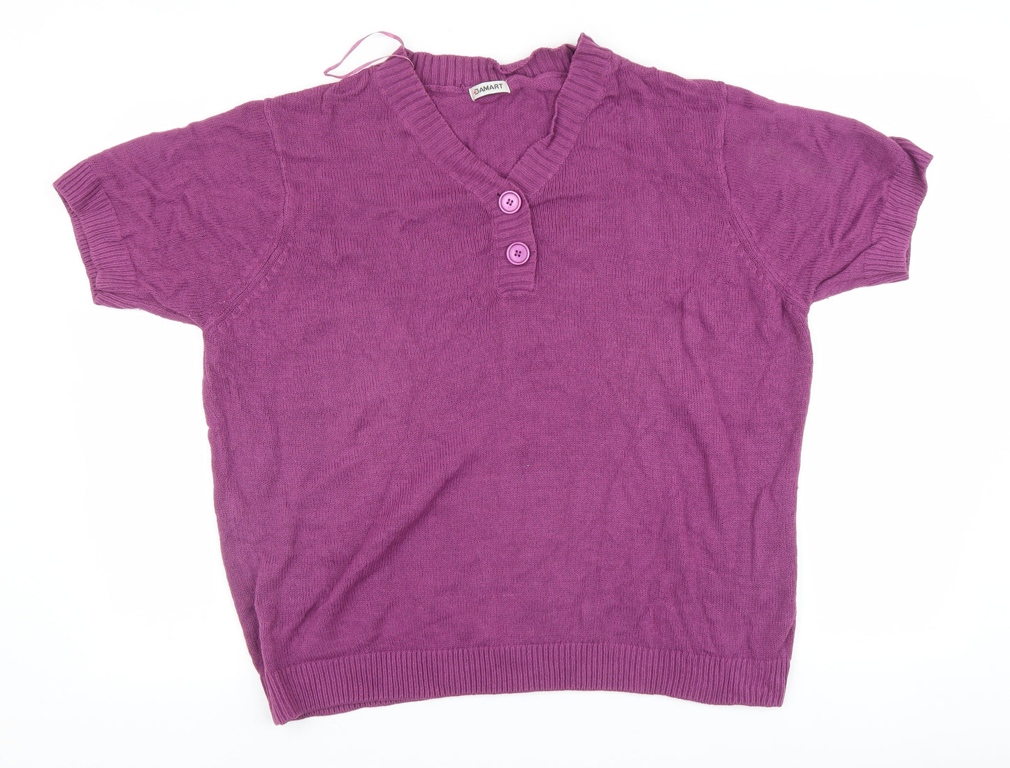 Damart Womens Purple   Pullover Jumper Size 24